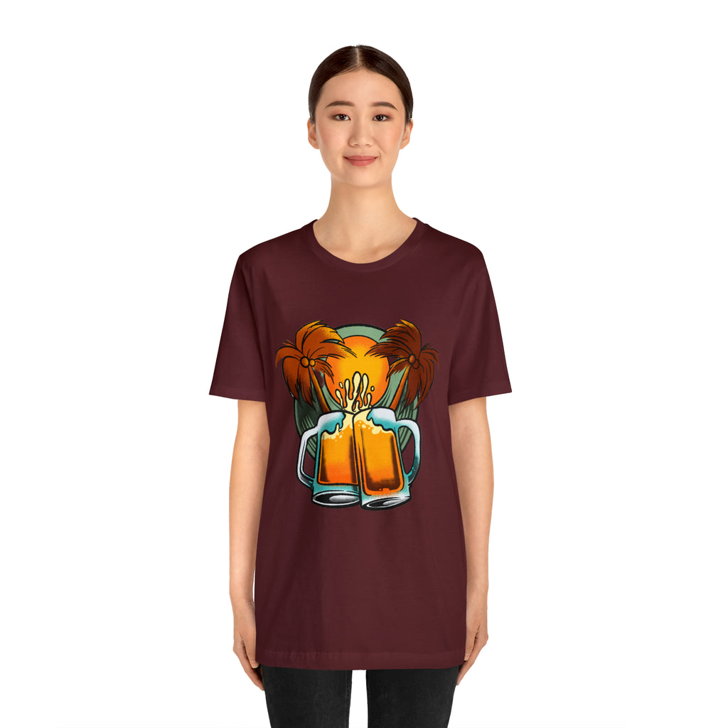 Beer Day Beach Day Shirt | Drink Beer Unisex T-Shirt