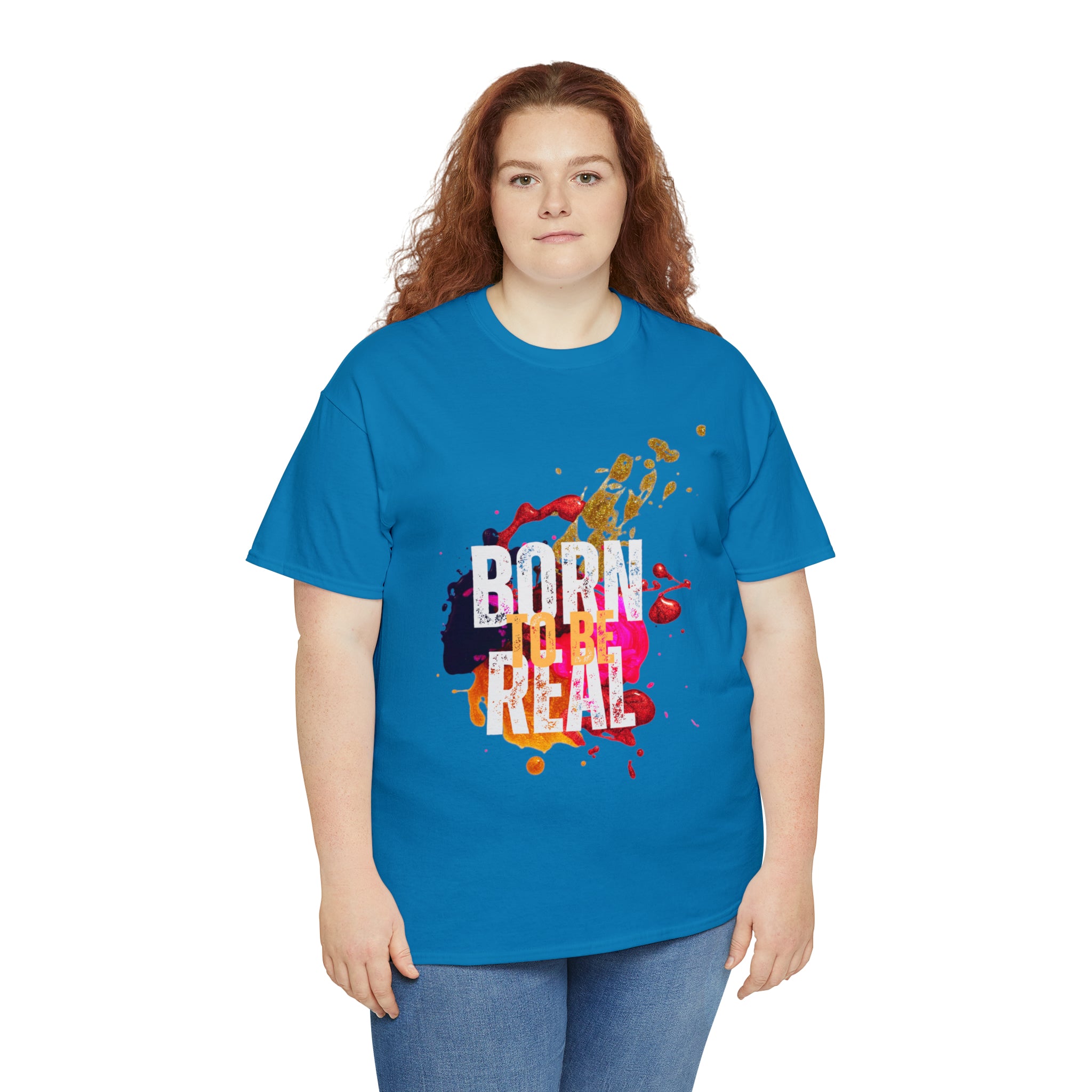 Born To Be Real  | Genuine Spirit Unisex Statement Tee
