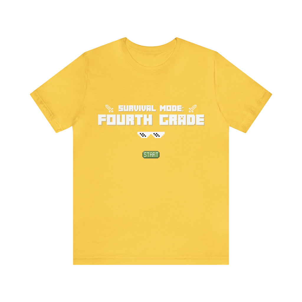 Fourth Grade Survival Mode | Minecraft Unisex T-Shirt