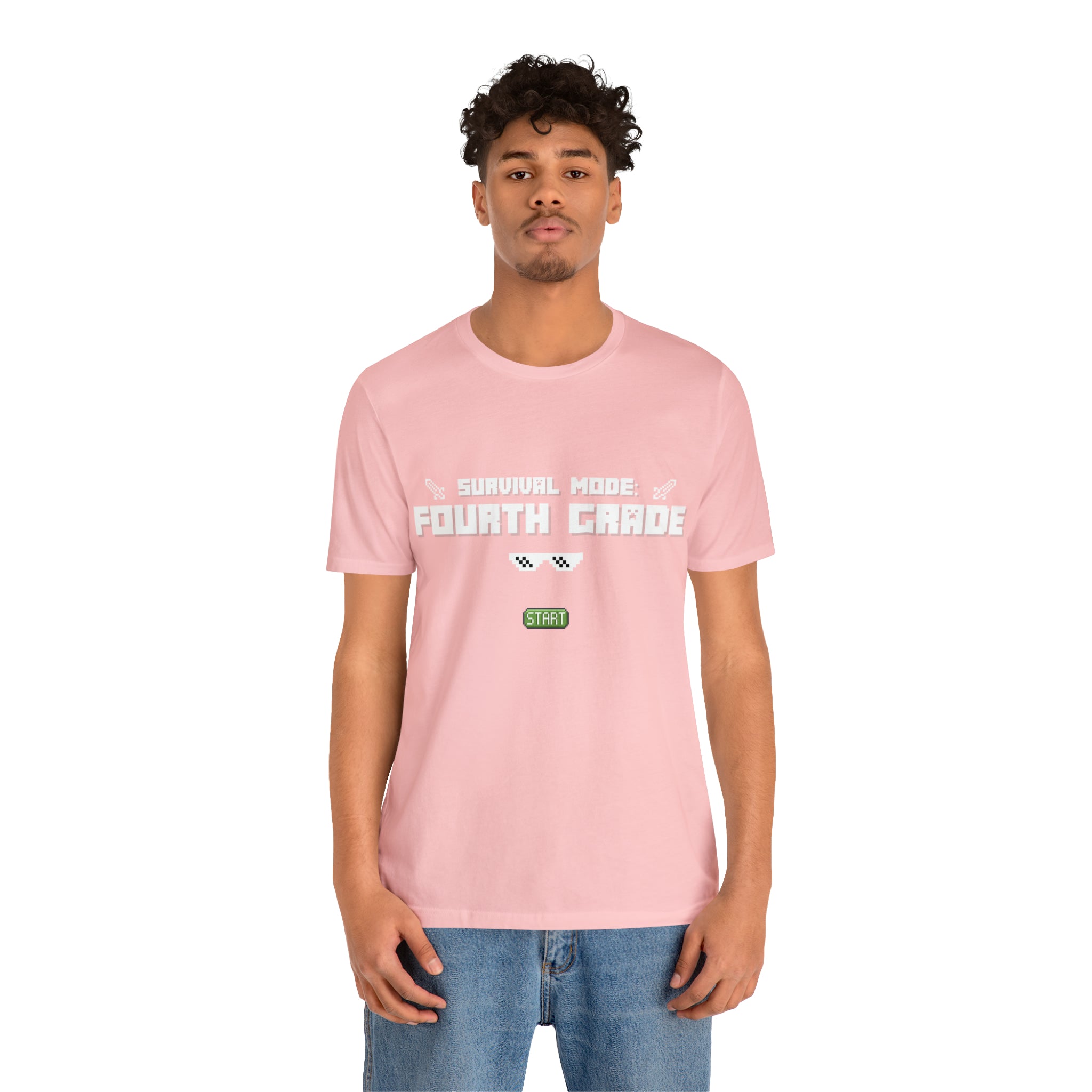 Fourth Grade Survival Mode | Minecraft Unisex T-Shirt