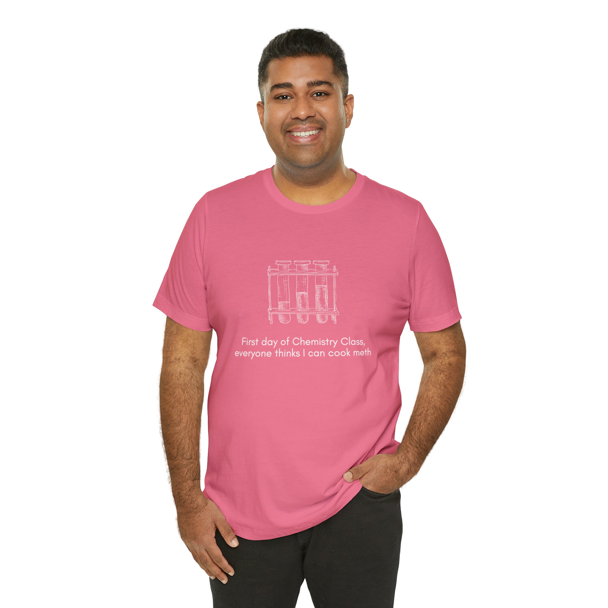 First Day of Chemistry Shirt | Funny Meth Chemistry Unisex T-Shirt