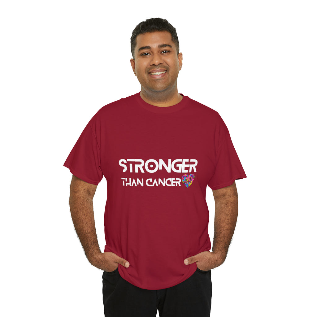 Stronger Than Cancer Shirt | Cancer Warrior Support Unisex T-Shirt