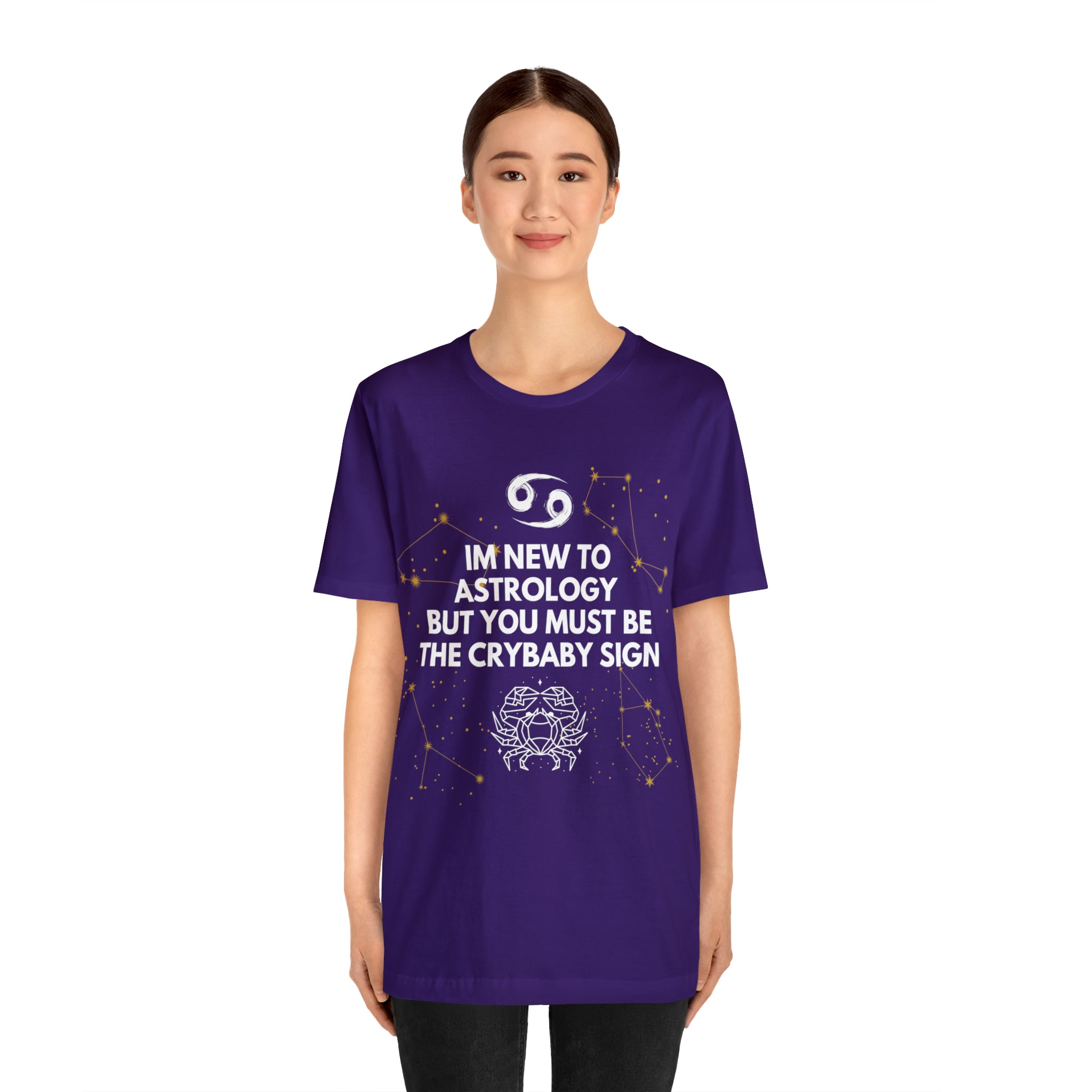 Cancer Zodiac Shirt | Funny Cancer Crybaby Statement T-Shirt