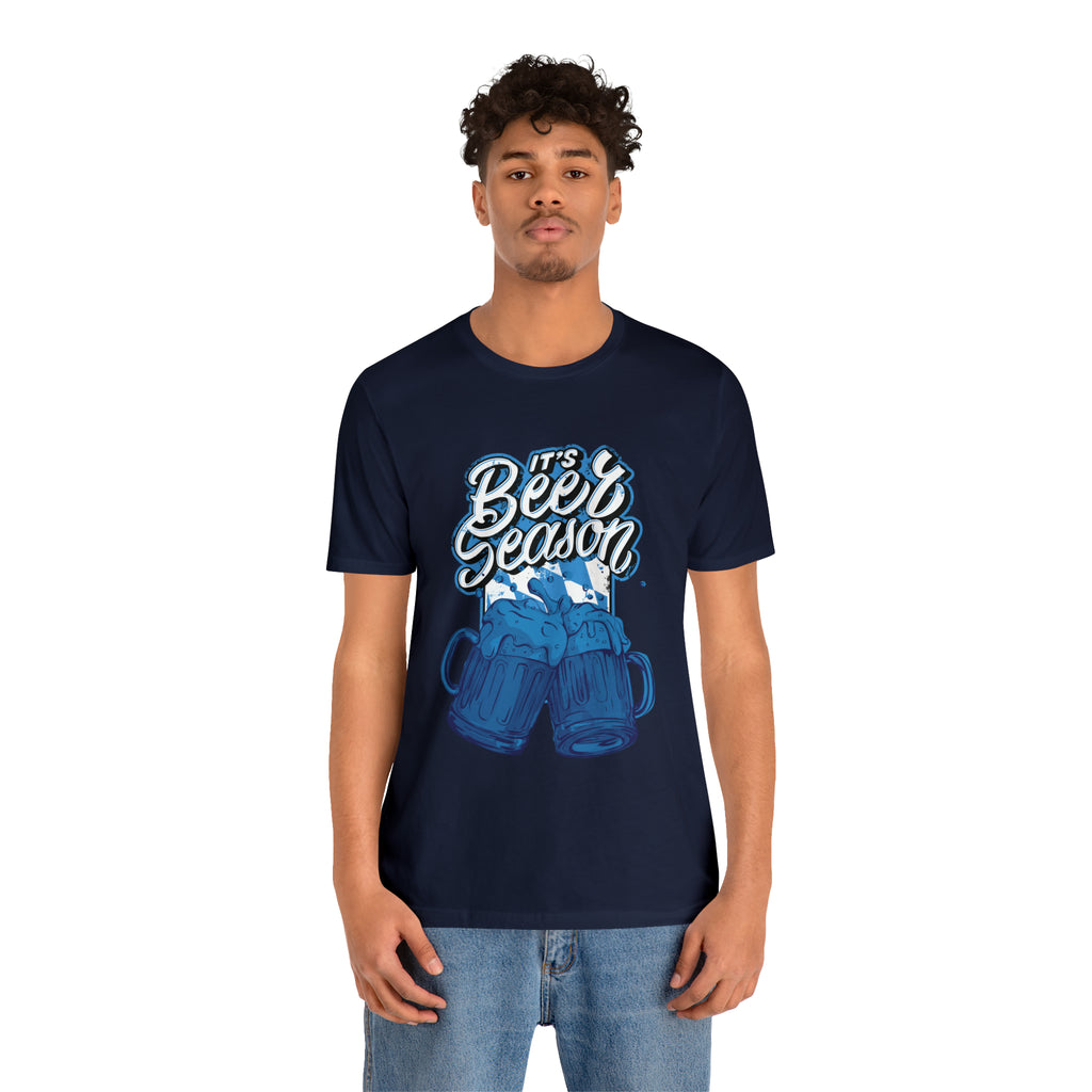 Beer Season Blue Shirt | Drink Beer Unisex T-Shirt