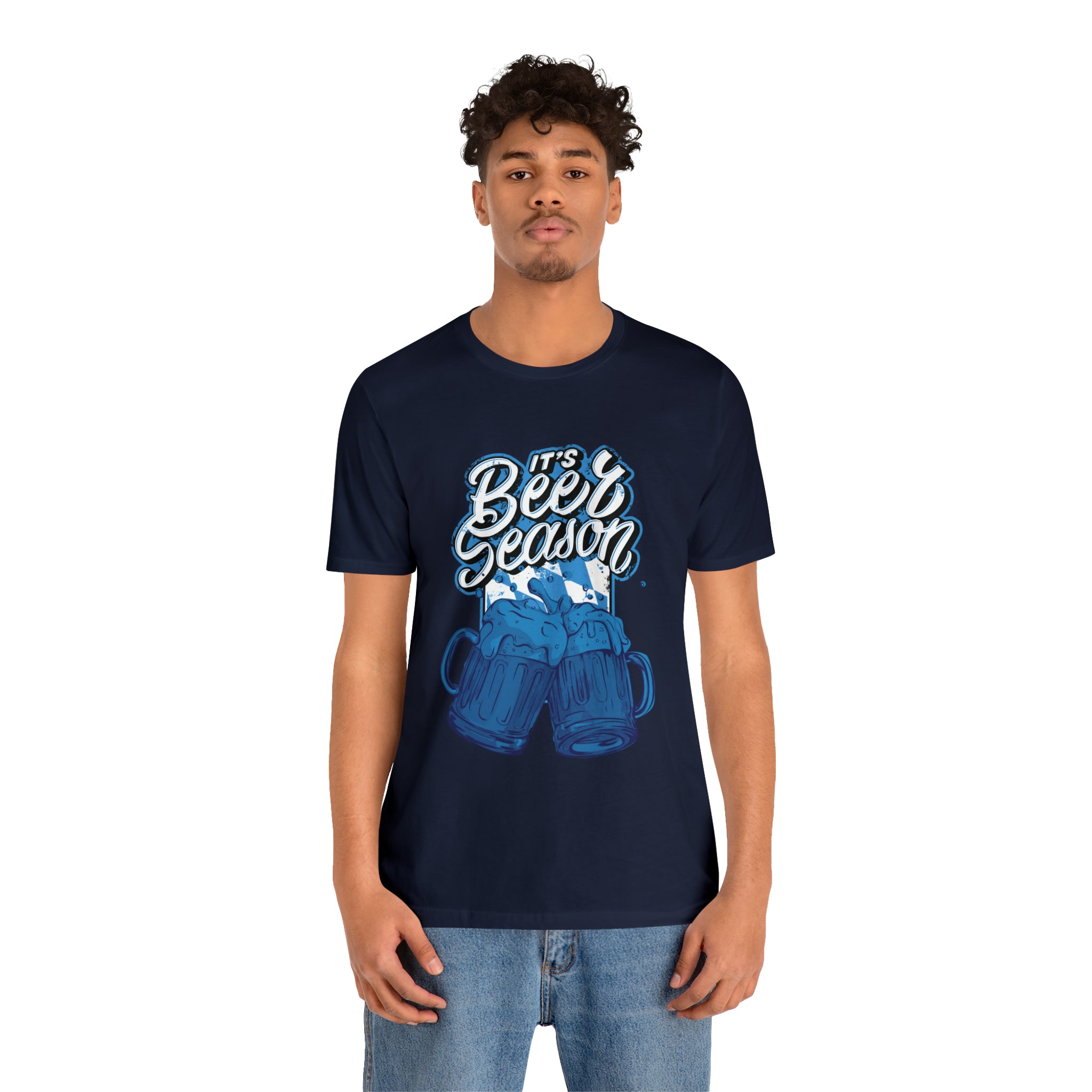 Beer Season Blue Shirt | Drink Beer Unisex T-Shirt