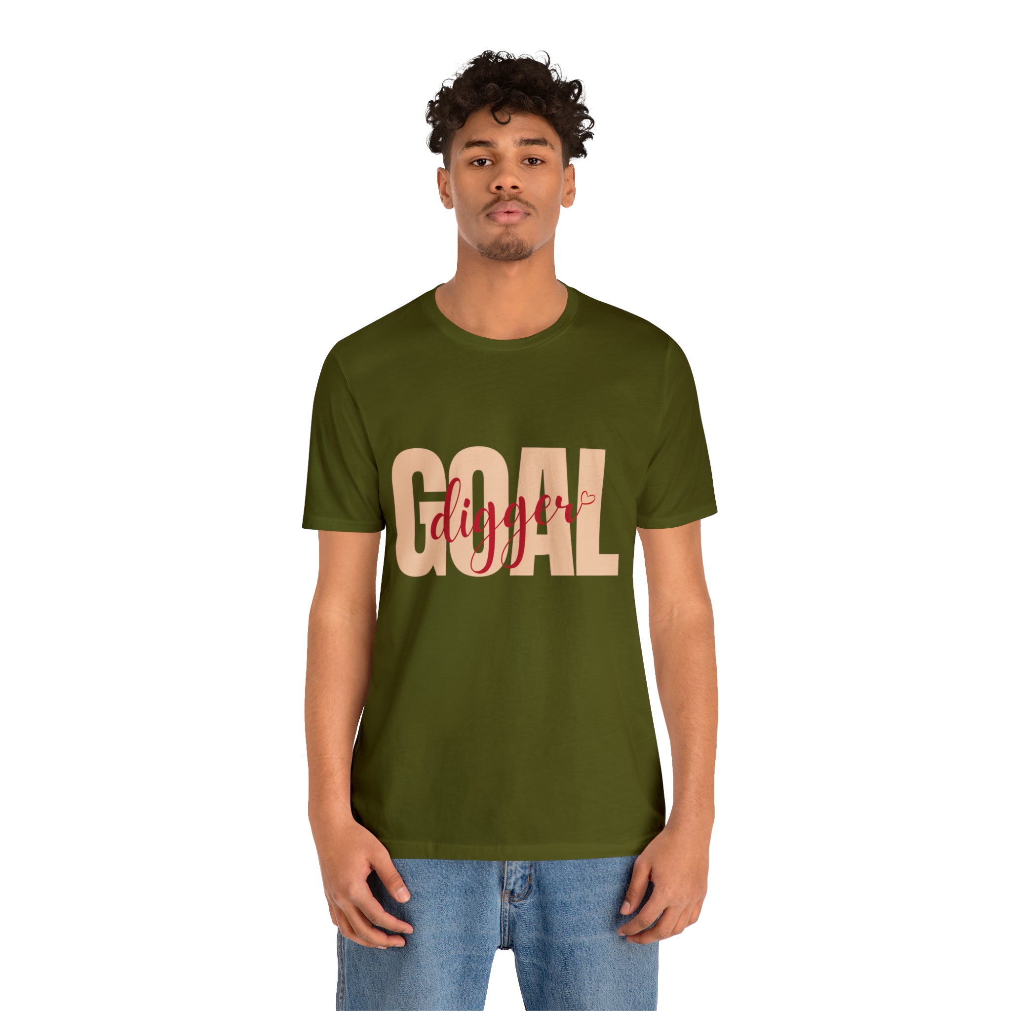 Goal Digger Shirt | Minimalist Statement Unisex T-Shirt