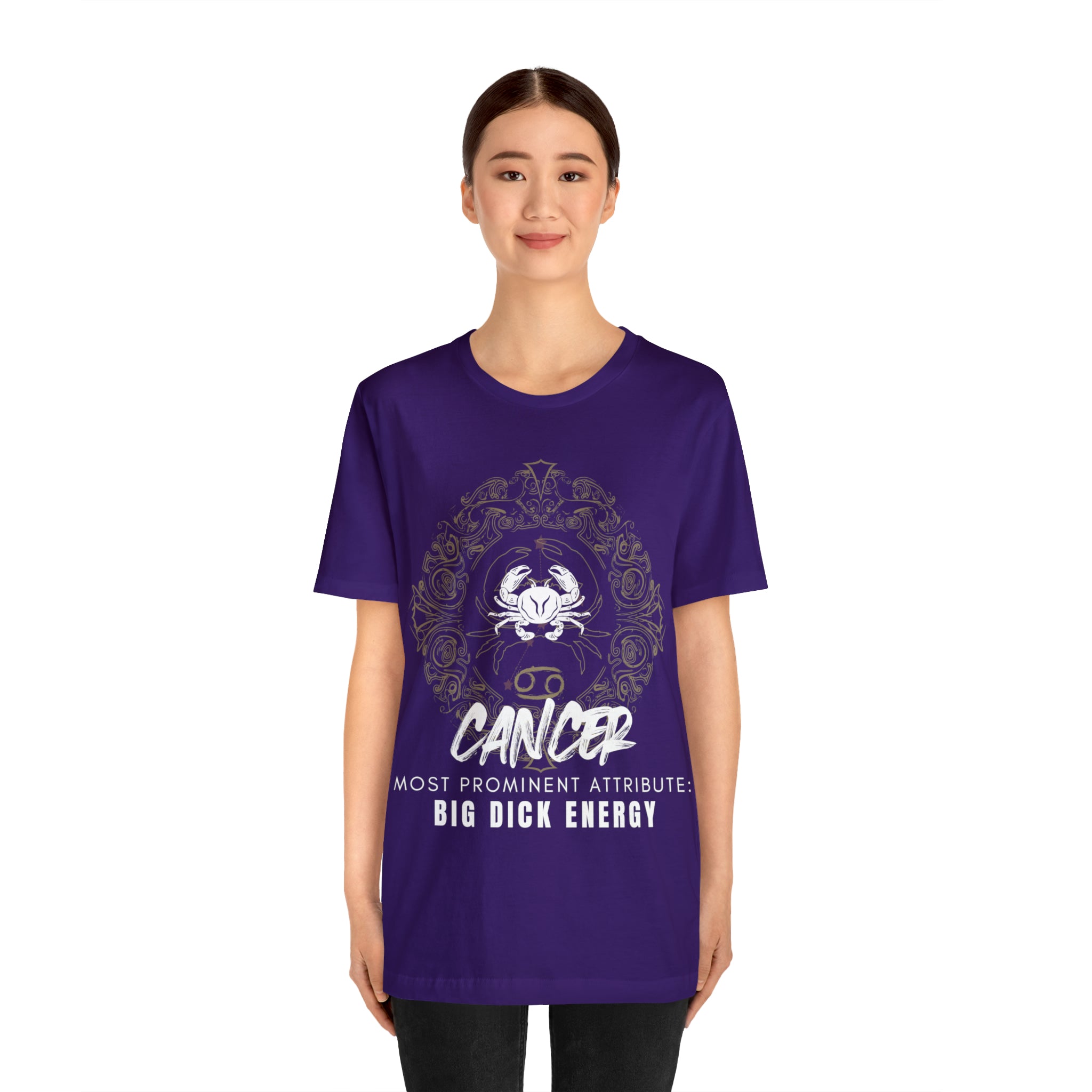 Cancer Zodiac Big Dick Energy Shirt | Zodiac Sign Statement T-Shirt