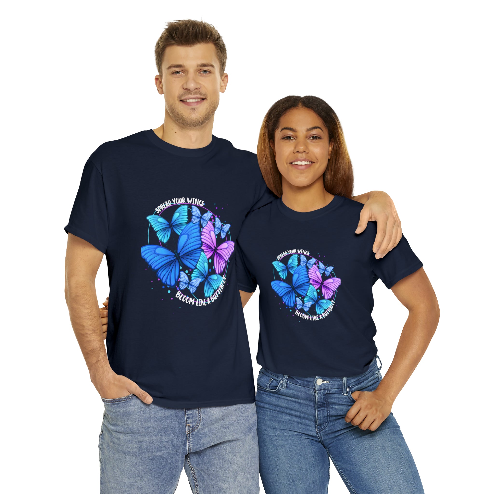 Spread Your Wings Bloom Like A Butterfly | Metamorphosis in Motion Tee