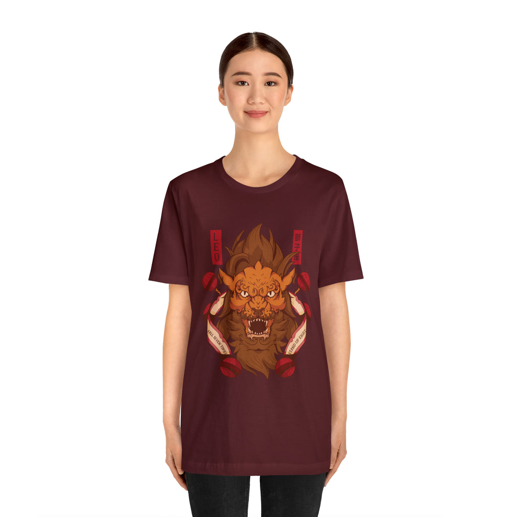 Leo Zodiac Streetwear Shirt | Zodiac Unisex T-Shirt