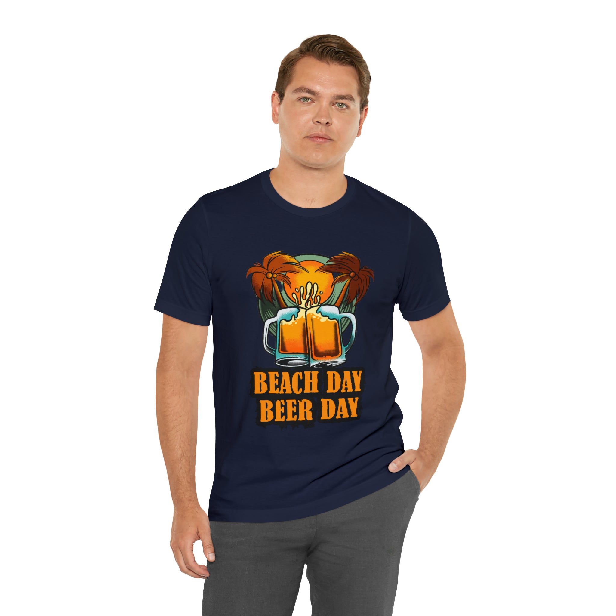 Beer Day Beach Day Shirt | Drink Beer Unisex T-Shirt
