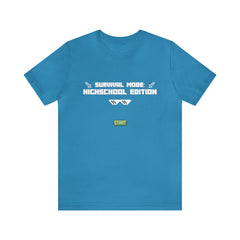 Highschool Survival Mode Shirt | Minecraft School Unisex T-Shirt