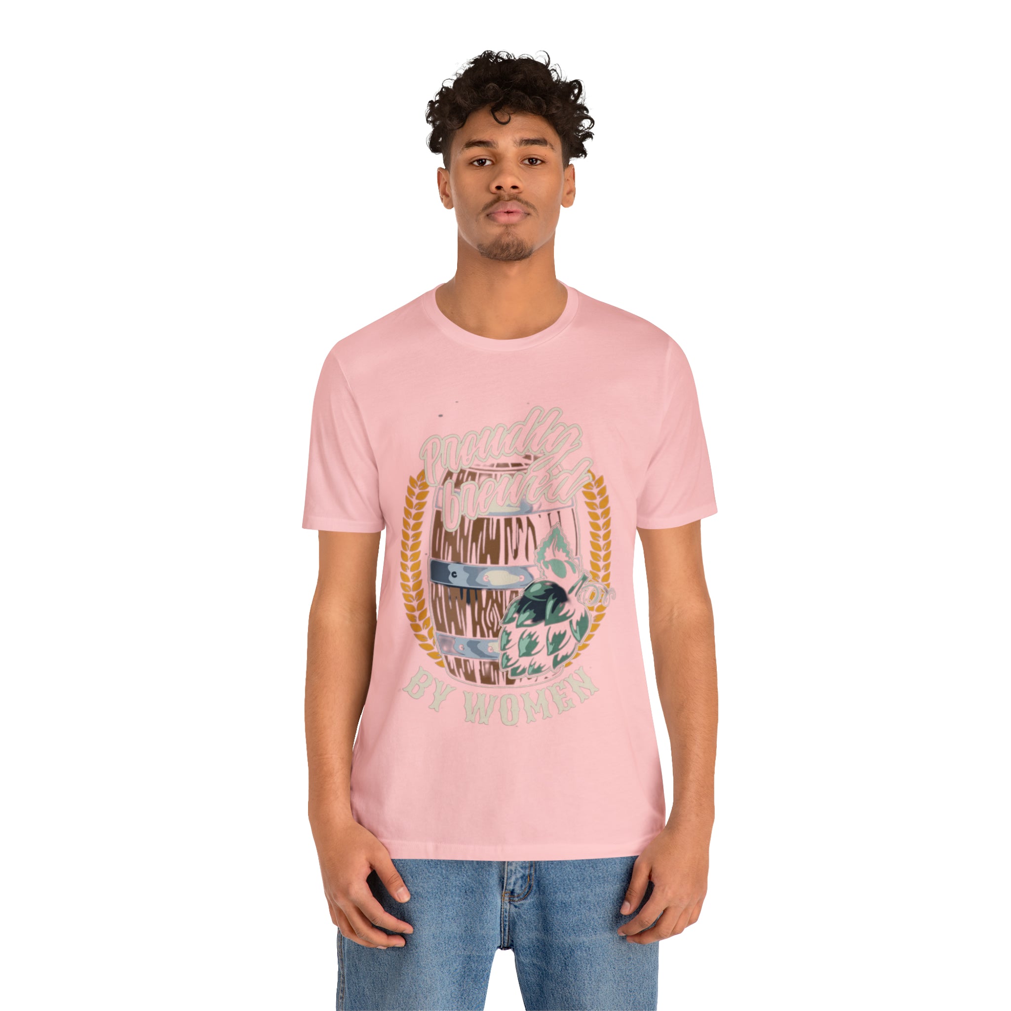Brewed by Women Beer Shirt | Drink Beer Unisex T-Shirt