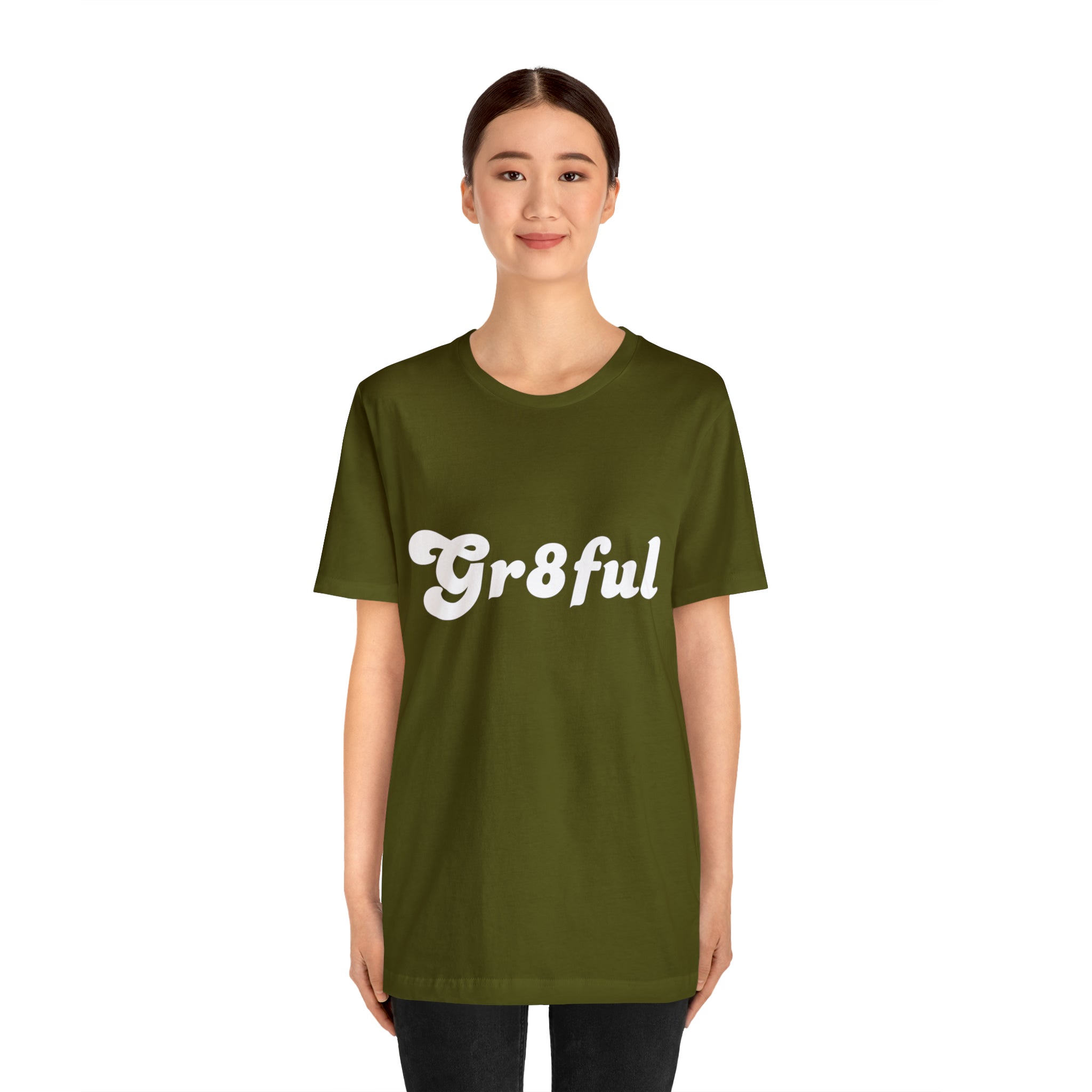 Grateful Statement Shirt | Uplifting Gr8ful T-Shirt