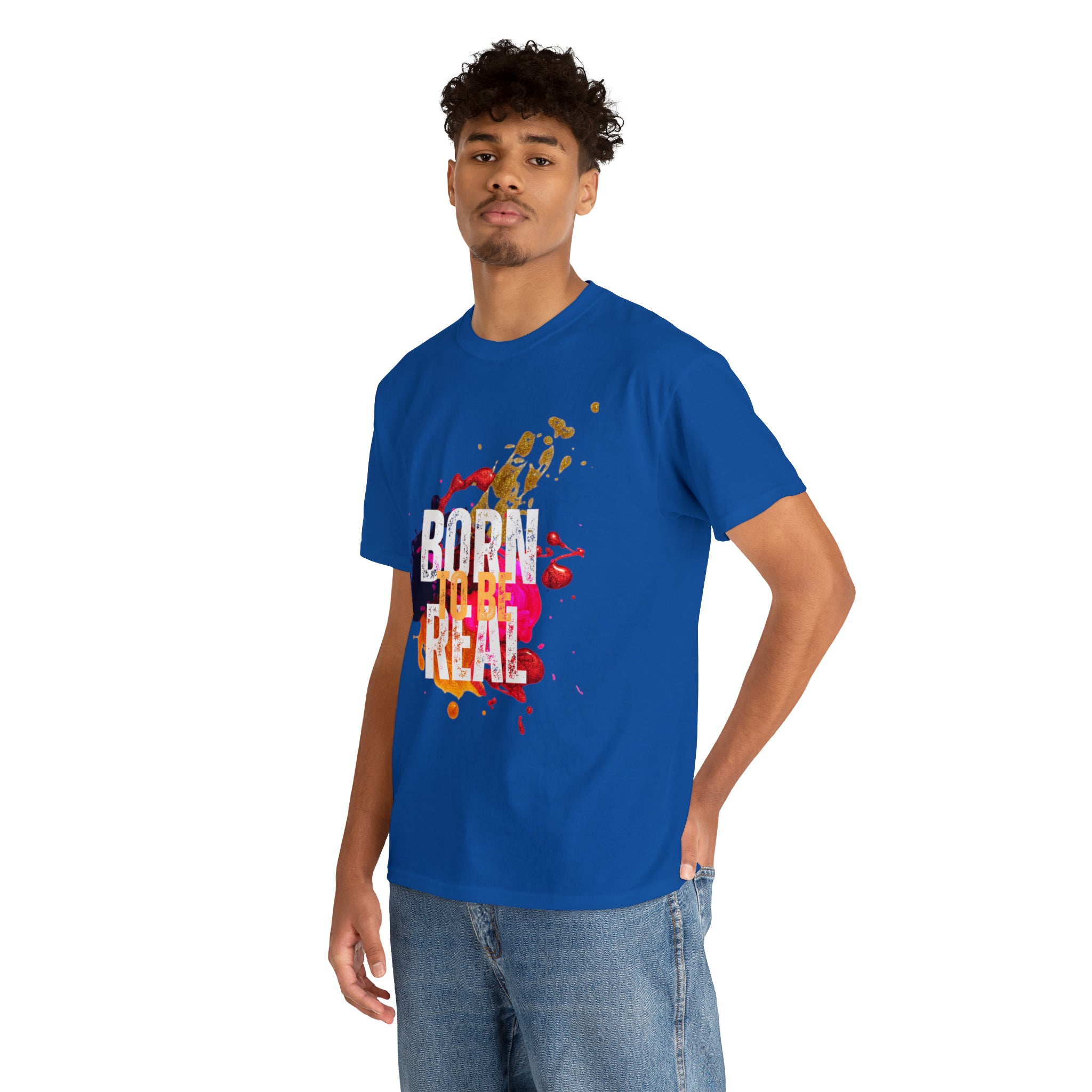 Born To Be Real  | Genuine Spirit Unisex Statement Tee