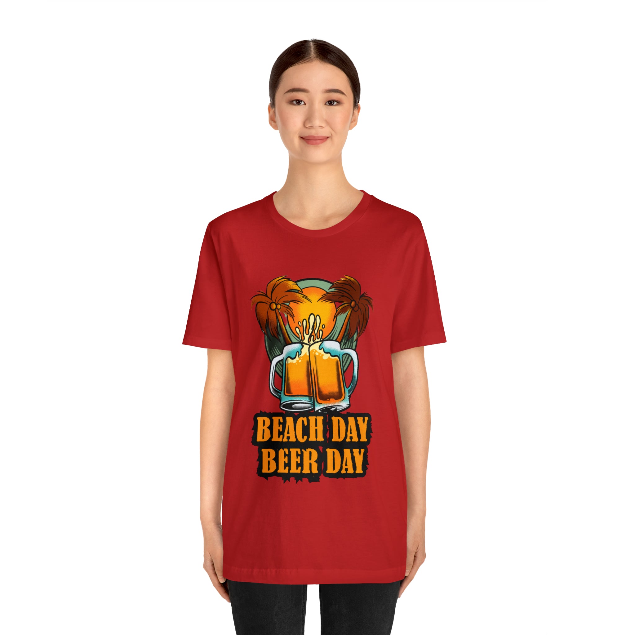 Beer Day Beach Day Shirt | Drink Beer Unisex T-Shirt