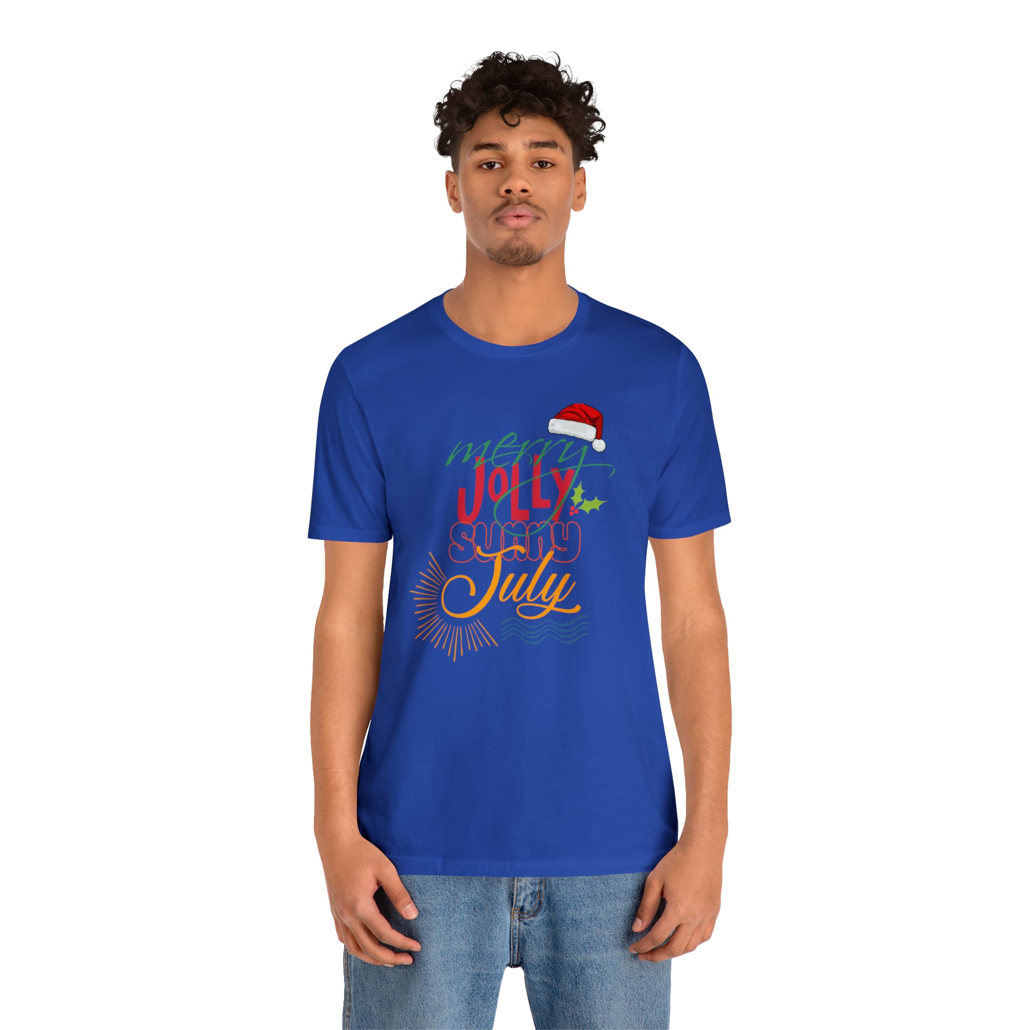 Merry Sunny July Shirt | Christmas in July Statement T-Shirt