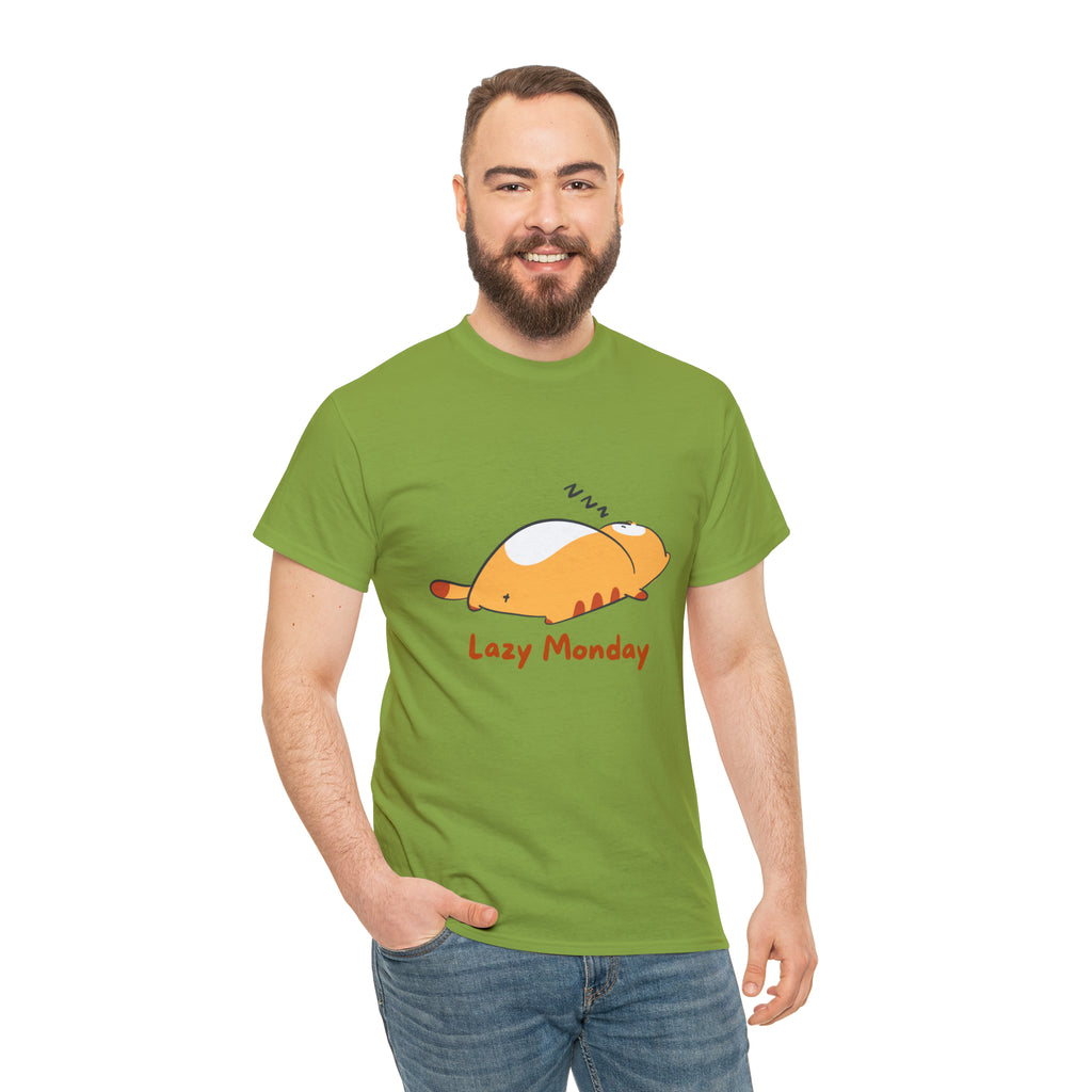 Lazy Monday Shirt | Cat Lover T-Shirt