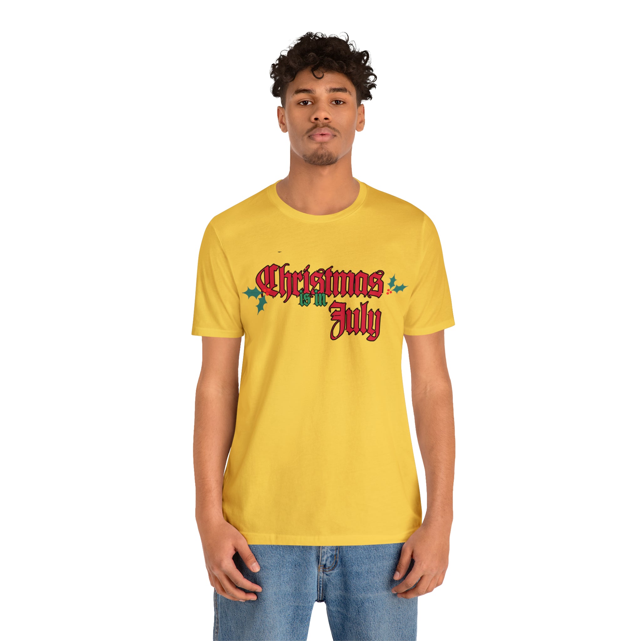Christmas is in July Shirt | Christmas in July Statement T-Shirt