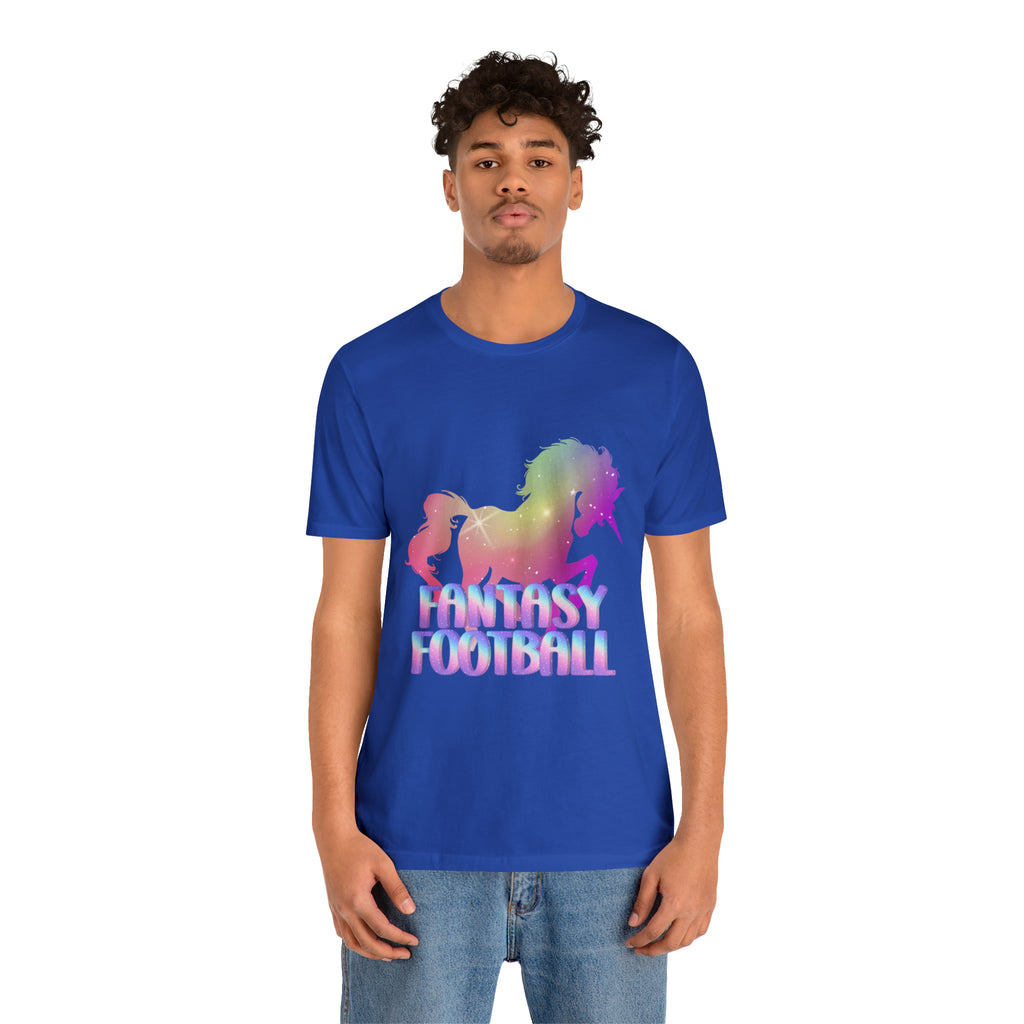 Fantasy Football Pink Shirt | Unicorn Fantasy Football Unisex T-Shirt