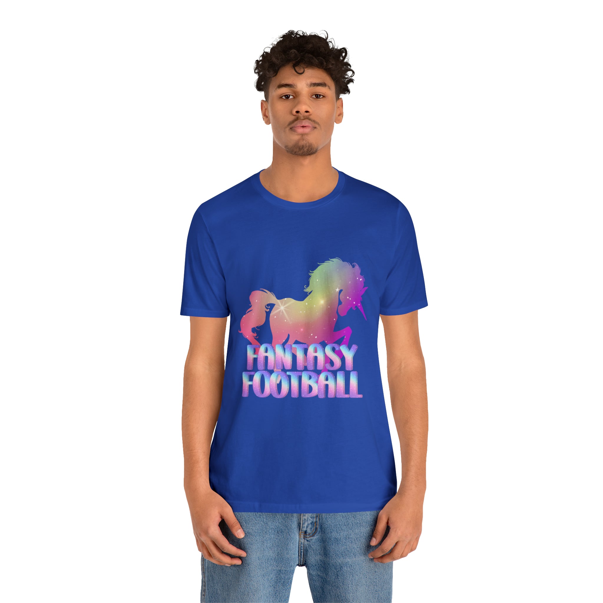 Fantasy Football Pink Shirt | Unicorn Fantasy Football Unisex T-Shirt