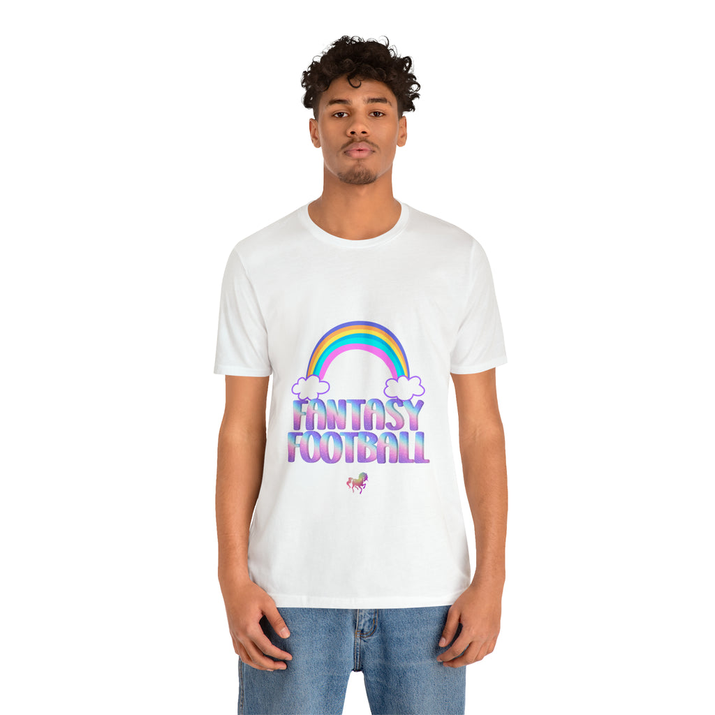 Cute Fantasy Football Shirt | Pink Cute Fantasy Football Unisex T-Shirt