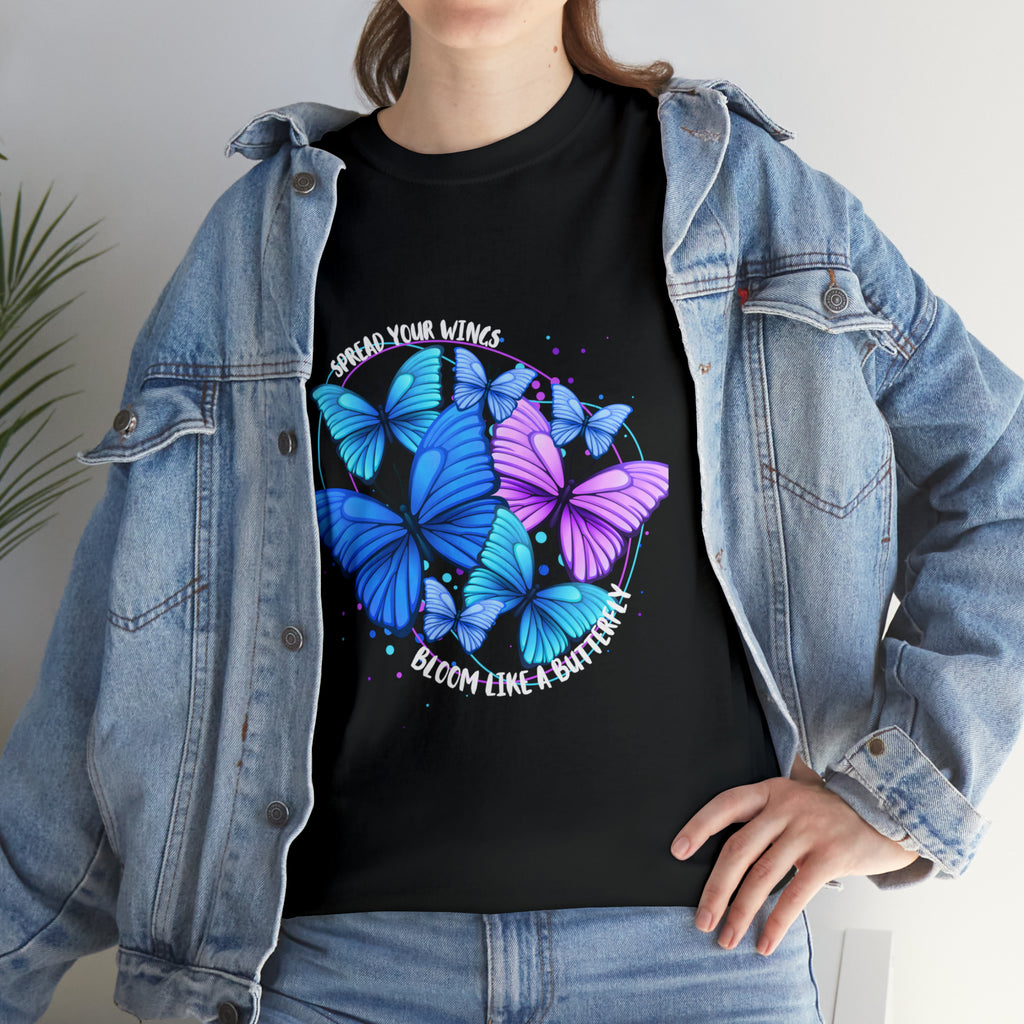 Spread Your Wings Bloom Like A Butterfly | Metamorphosis in Motion Tee