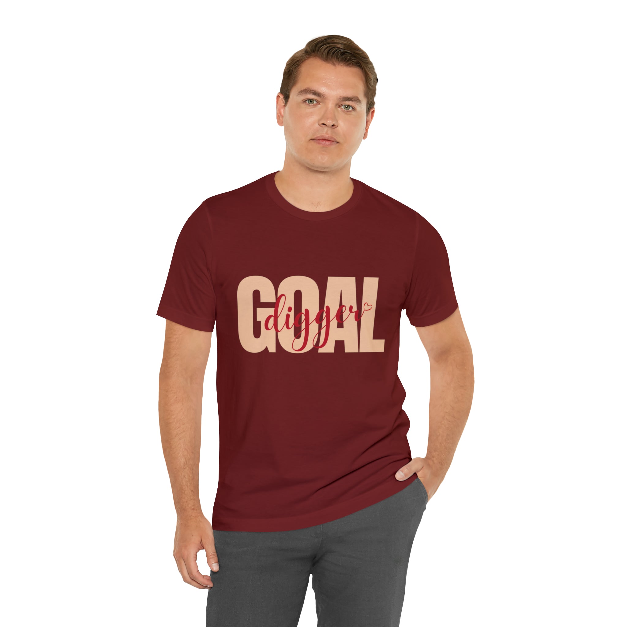 Goal Digger Shirt | Minimalist Statement Unisex T-Shirt
