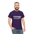 Stronger Than Cancer Shirt | Cancer Warrior Support Unisex T-Shirt