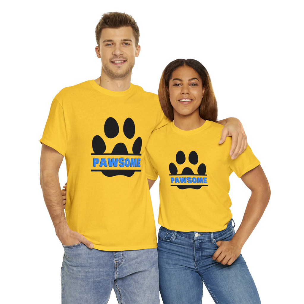 Pawsome Shirt | Dog Lover Unisex T-Shirt | Dog Mom Shirt