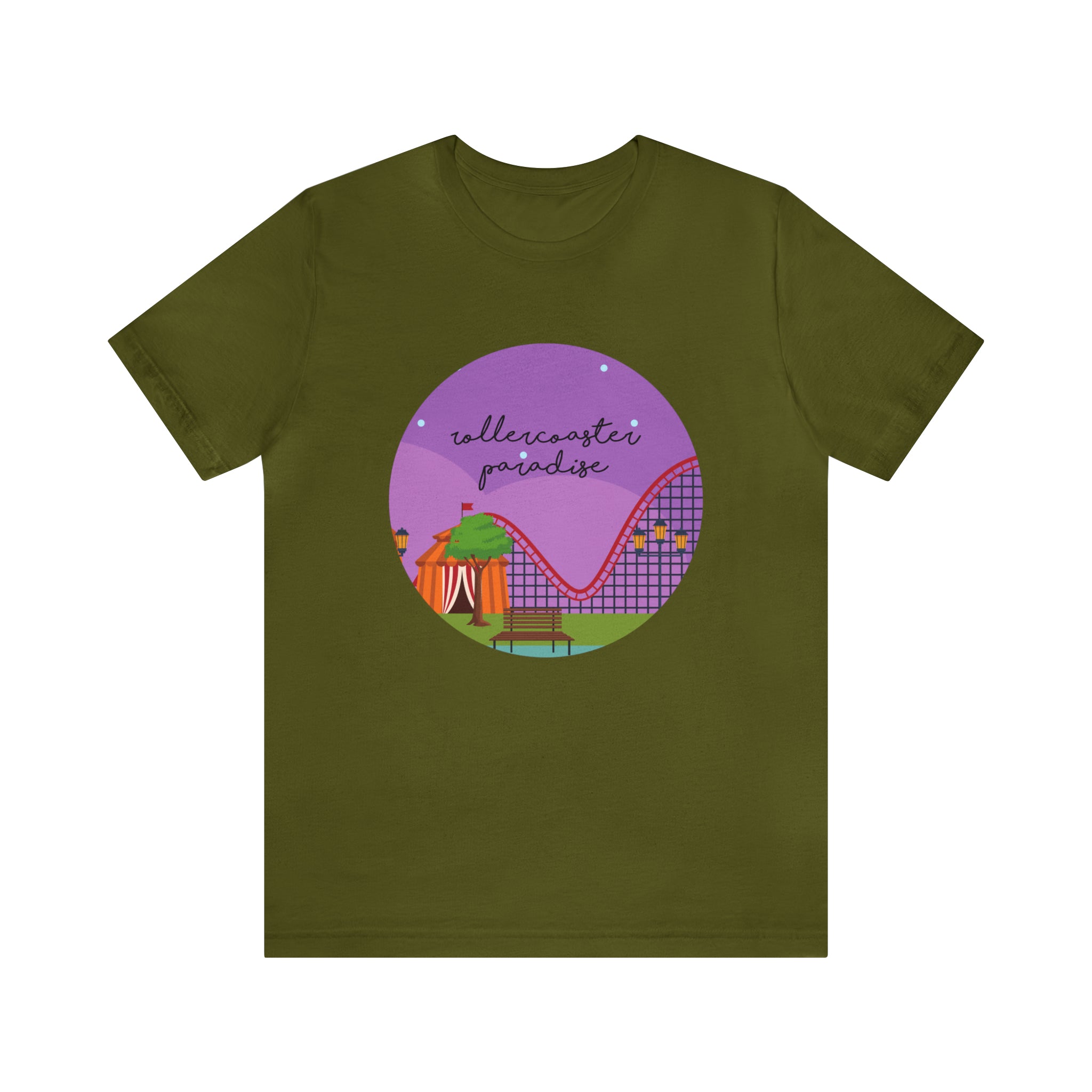 Rollercoaster Paradise Shirt | Carnival Ride T-Shirt