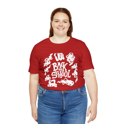 Back to School Ink Shirt | Black and White School Unisex T-Shirt