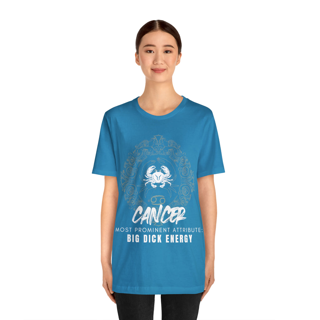 Cancer Zodiac Big Dick Energy Shirt | Zodiac Sign Statement T-Shirt