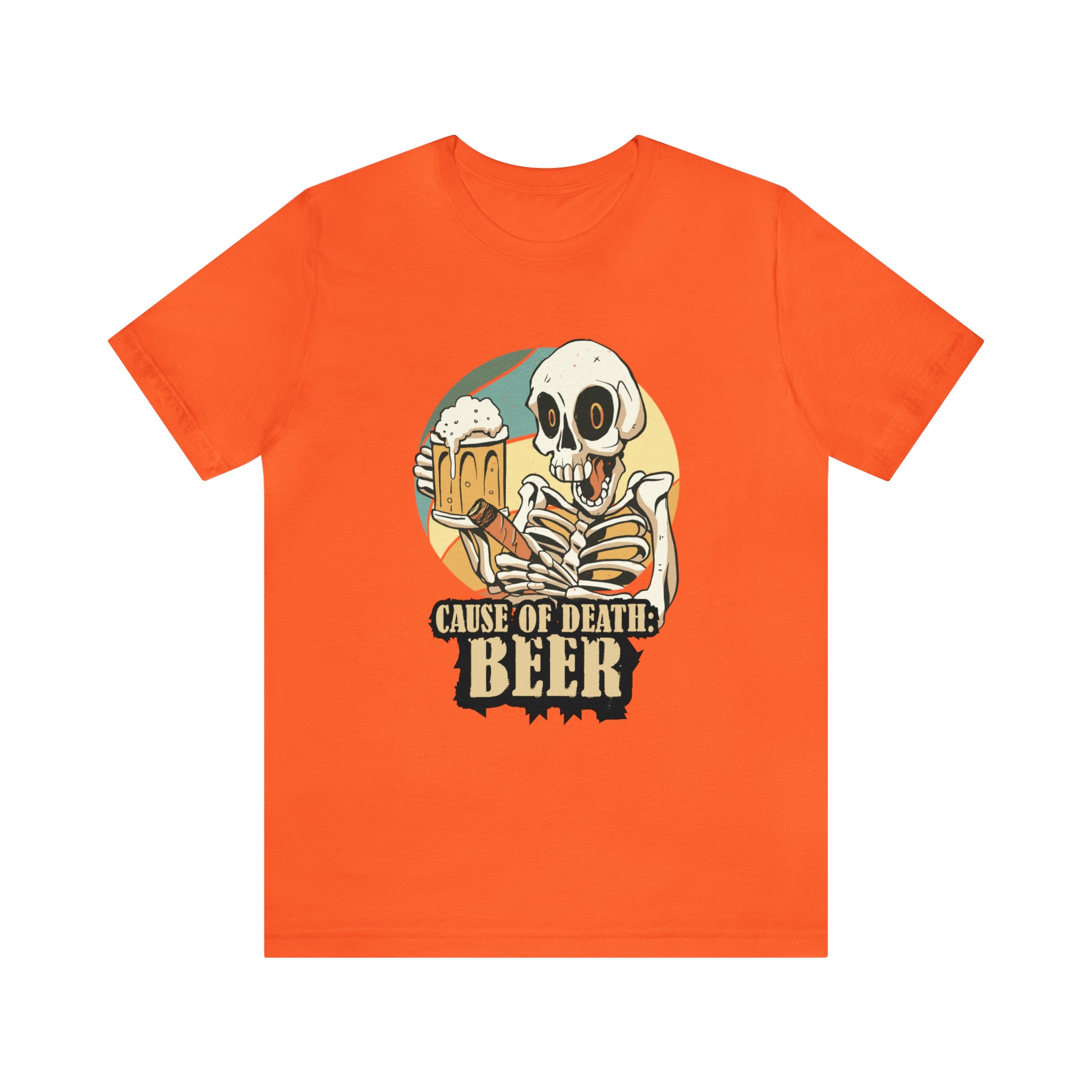 Beer Cause of Death Shirt | Drink Beer Unisex T-Shirt
