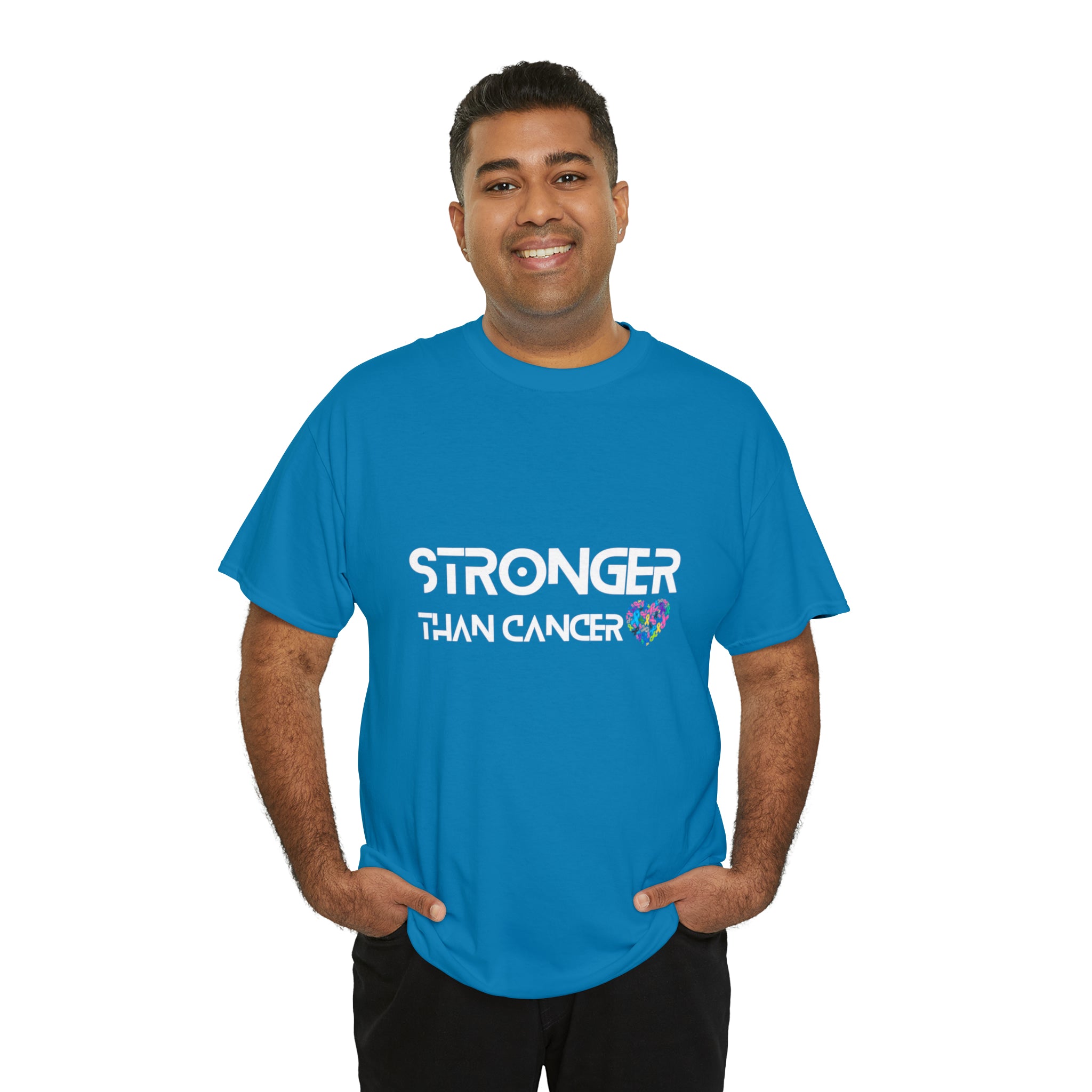 Stronger Than Cancer Shirt | Cancer Warrior Support Unisex T-Shirt
