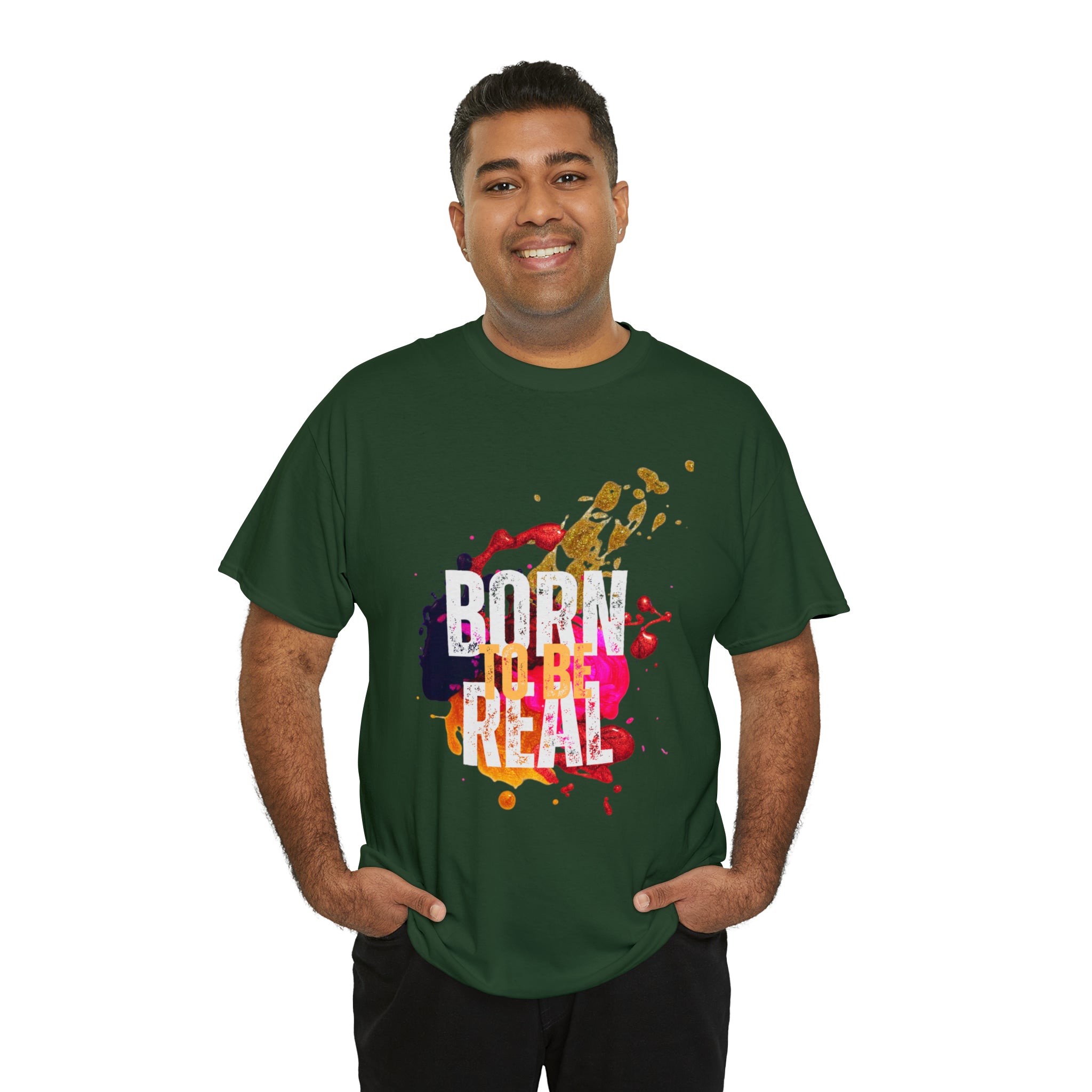 Born To Be Real  | Genuine Spirit Unisex Statement Tee