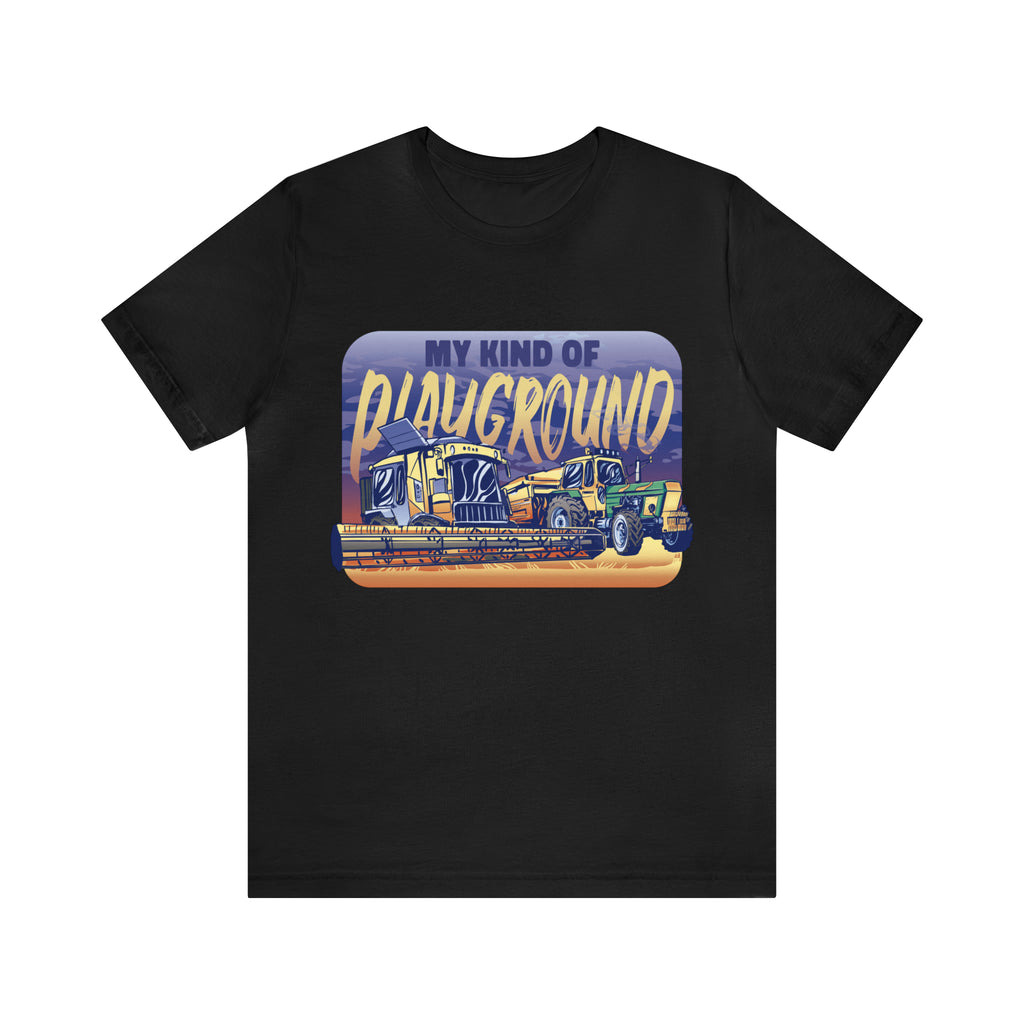 Tractor Farmer Playground Shirt | Tractor Enthusiast Unisex T-Shirt