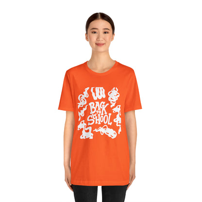 Back to School Ink Shirt | Black and White School Unisex T-Shirt