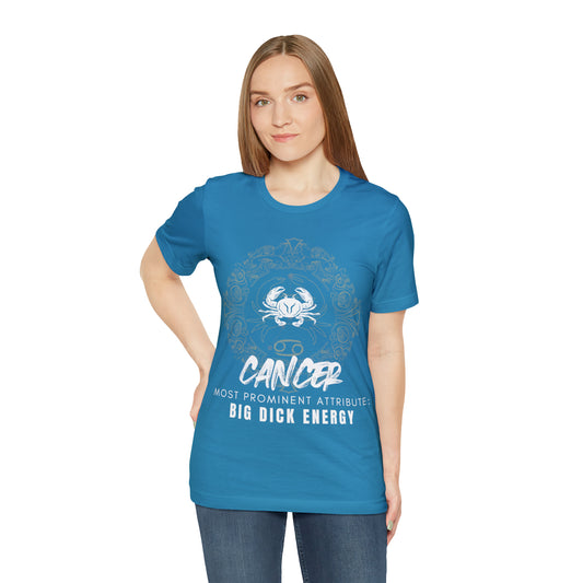 Cancer Zodiac Big Dick Energy Shirt | Zodiac Sign Statement T-Shirt