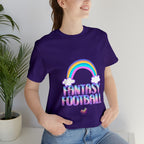 Cute Fantasy Football Shirt | Pink Cute Fantasy Football Unisex T-Shirt