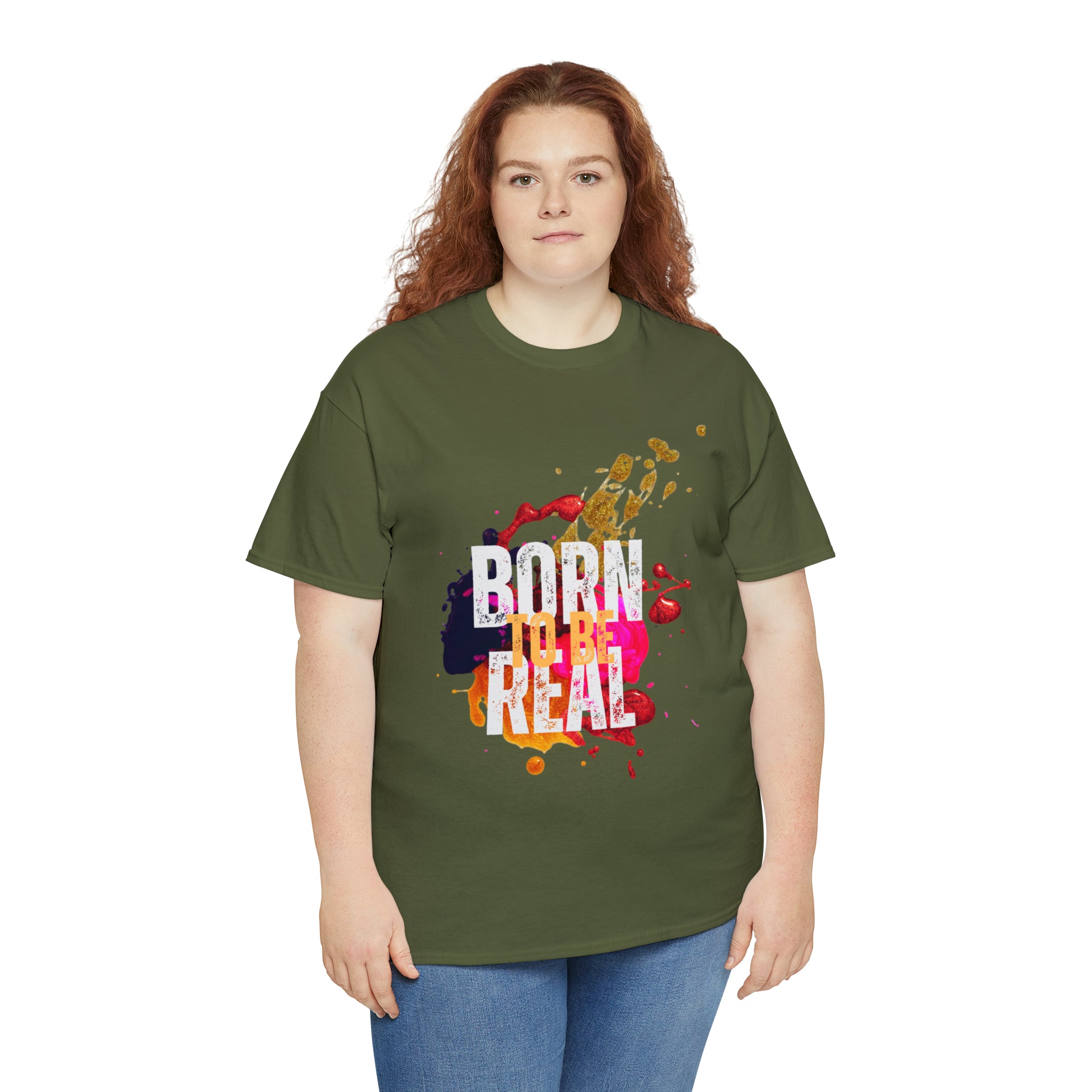 Born To Be Real  | Genuine Spirit Unisex Statement Tee