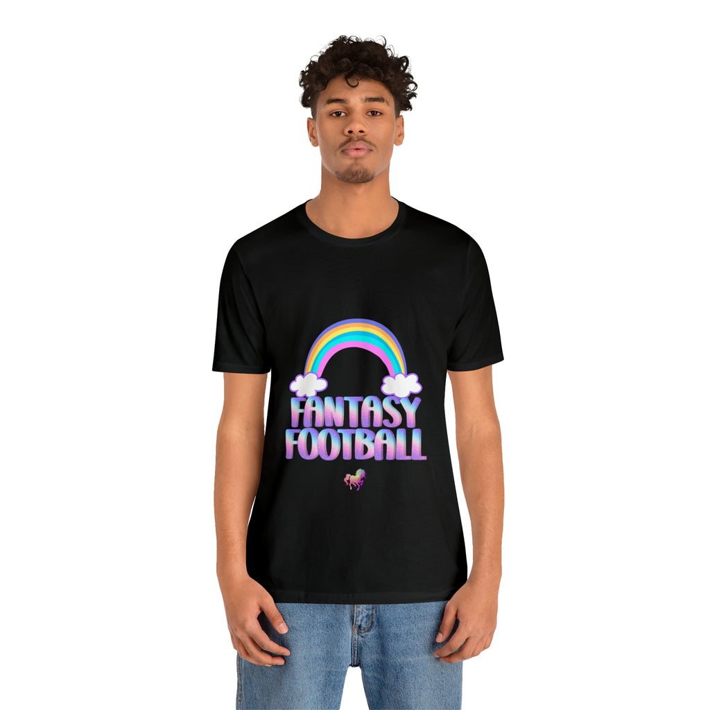 Cute Fantasy Football Shirt | Pink Cute Fantasy Football Unisex T-Shirt