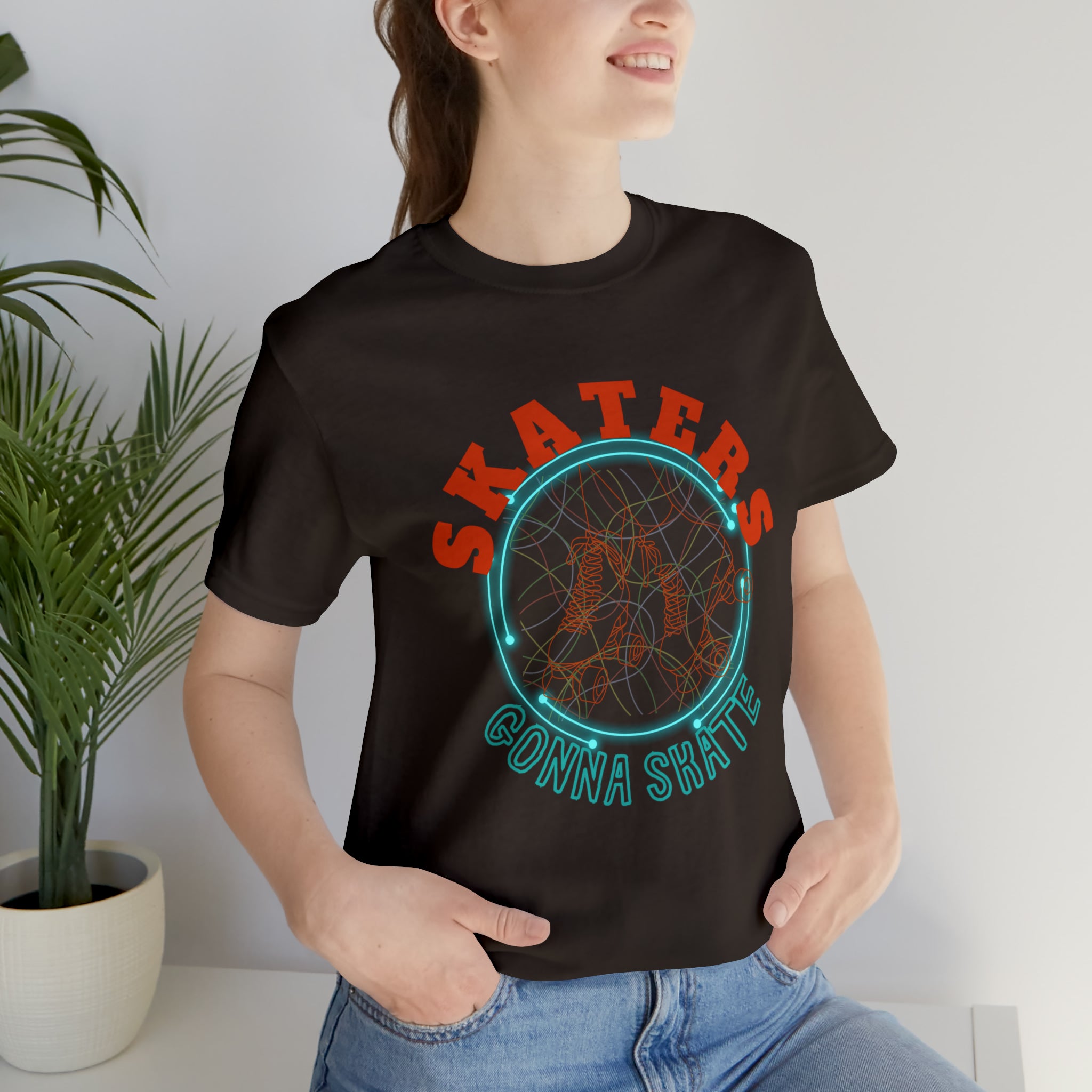 Skaters Gonna Skate Shirt | Roller Skating Lover Unisex Tee
