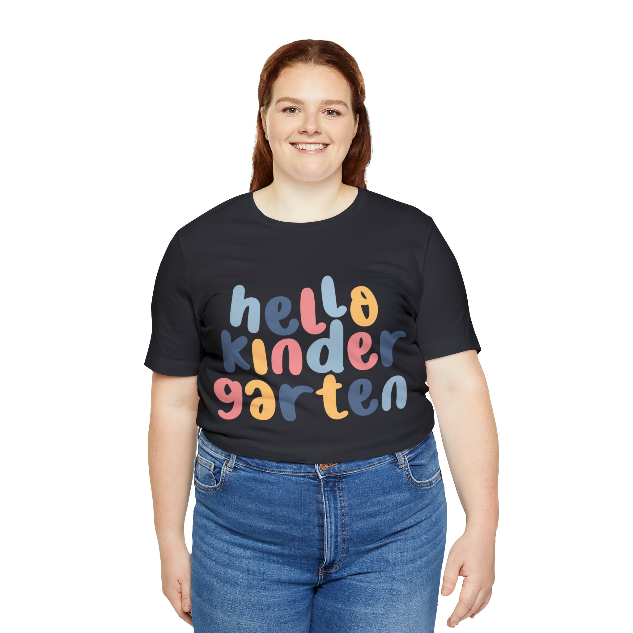 Hello Kindergarten School Shirt | First day of School Unisex T-Shirt