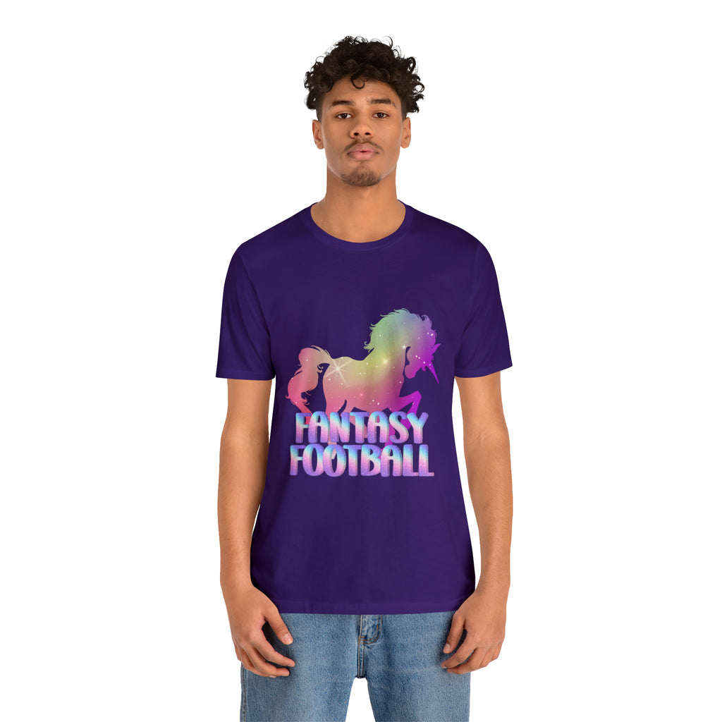 Fantasy Football Pink Shirt | Unicorn Fantasy Football Unisex T-Shirt