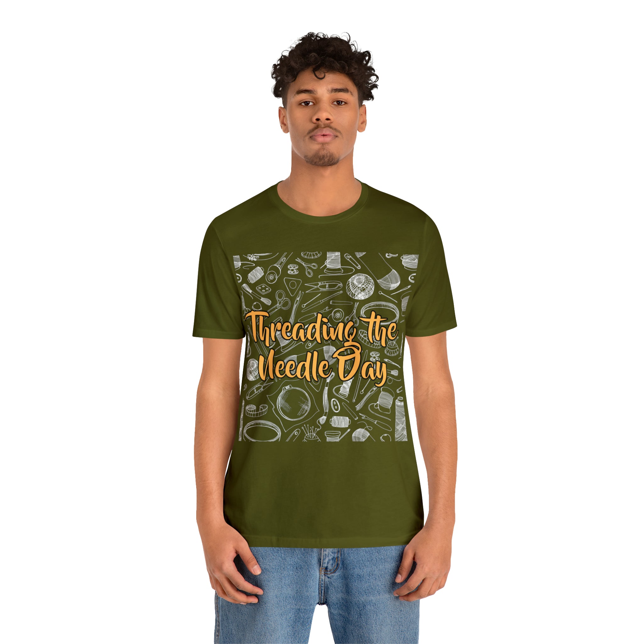 Threading the Needle Day Shirt | Tailor Sewing Unisex T-Shirt