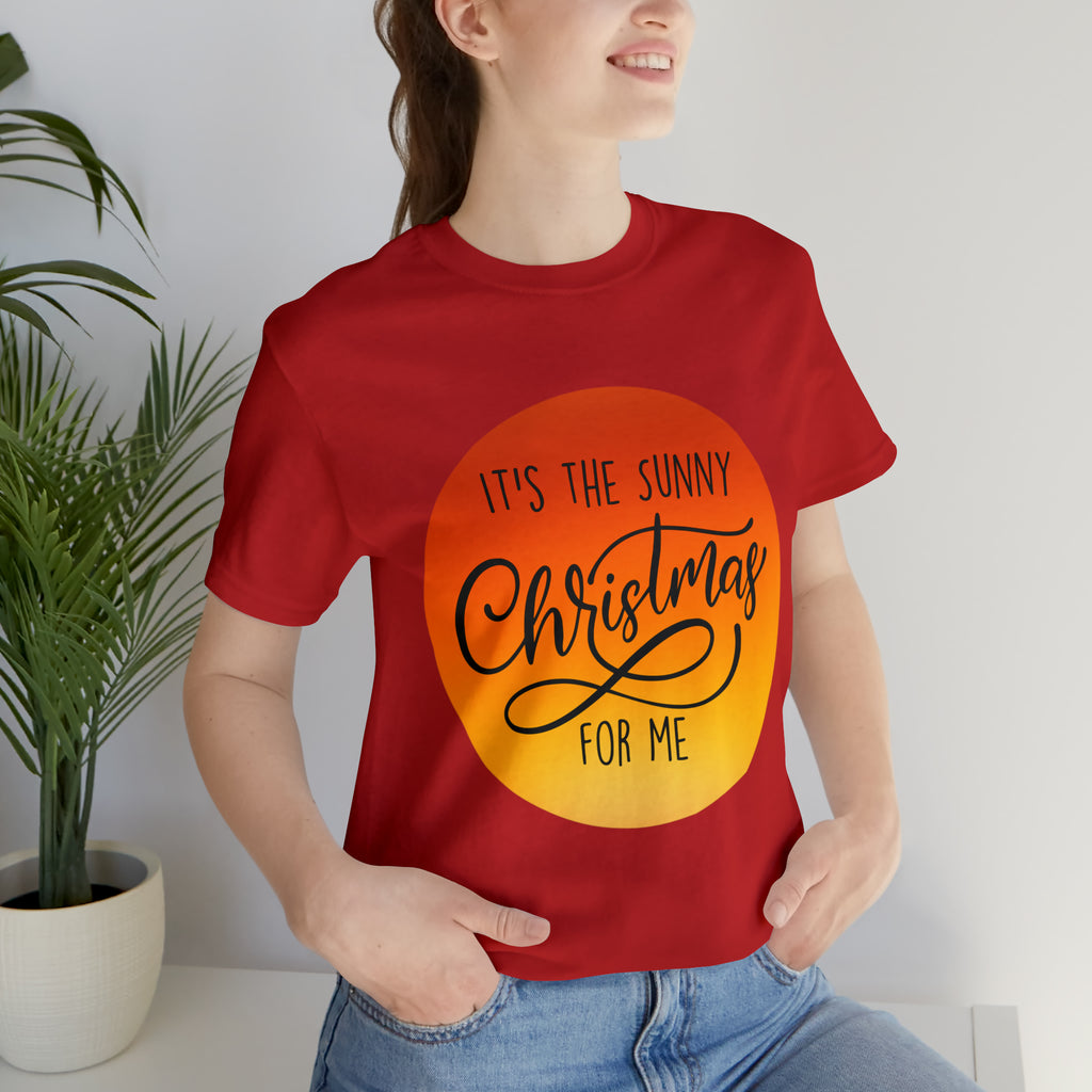 Christmas in July Orange Shirt | Christmas in July Statement T-Shirt