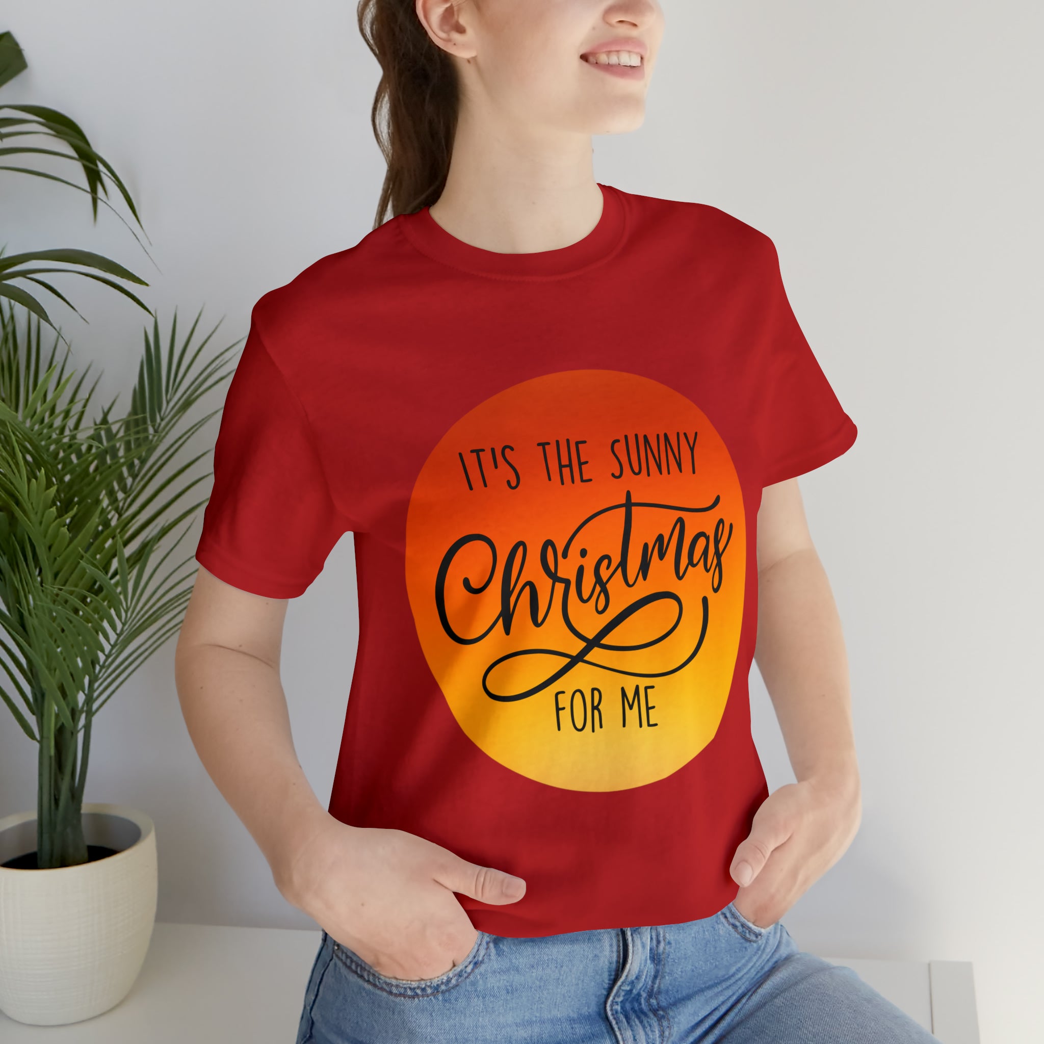Christmas in July Orange Shirt | Christmas in July Statement T-Shirt