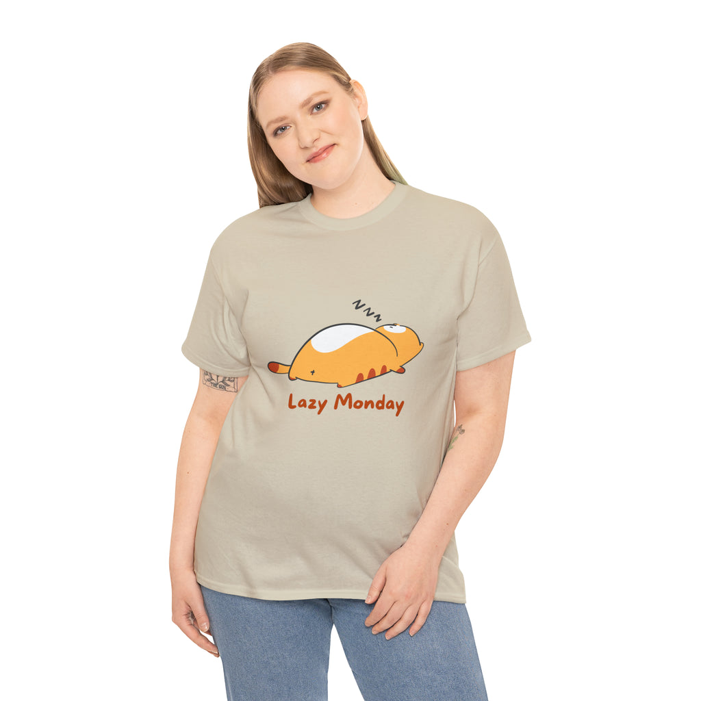 Lazy Monday Shirt | Cat Lover T-Shirt