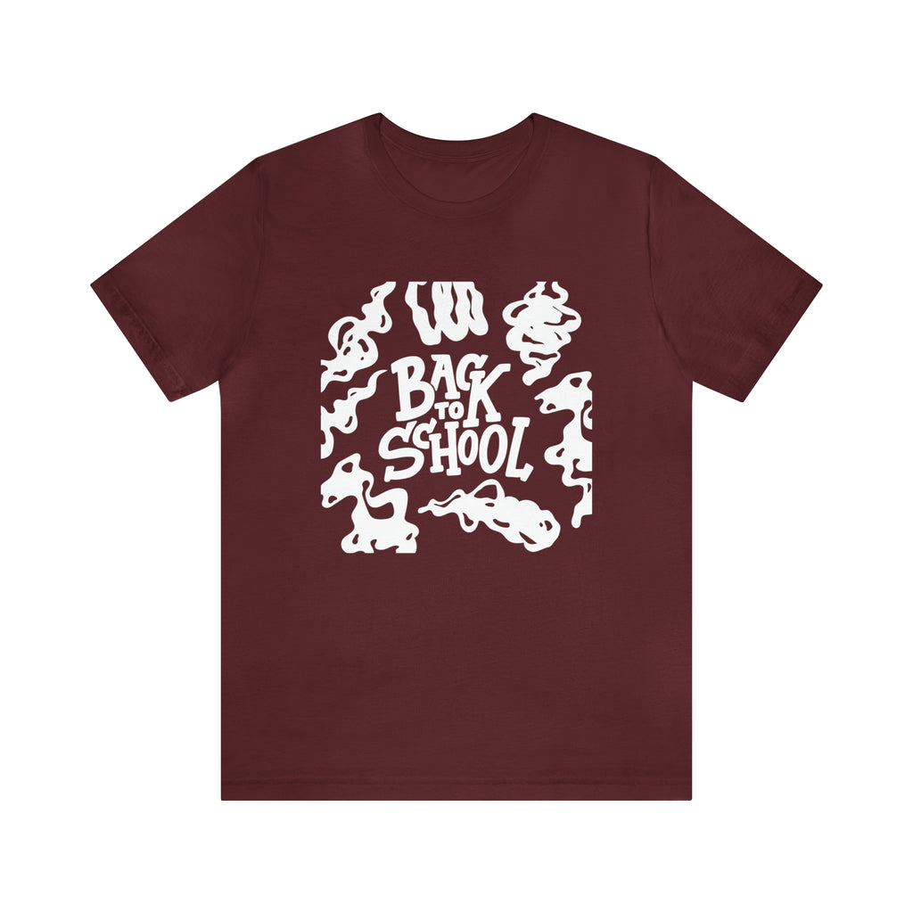 Back to School Ink Shirt | Black and White School Unisex T-Shirt