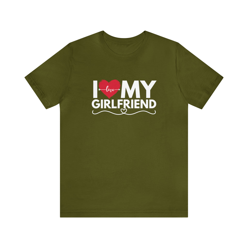 I Love My Girlfriend Shirt | Couple Love T-Shirt, Pair Girlfriend Boyfriend Matching Shirt